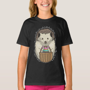 Camiseta Cesto de Páscoa de ouriço-cacheiro