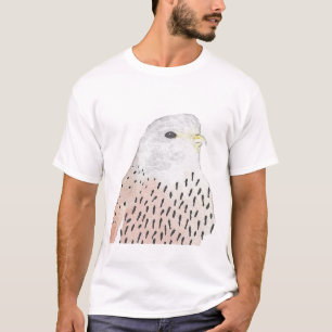 Camiseta Cestrel de Aquarela Artística