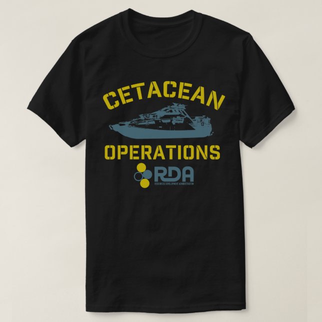 Camiseta Cetaceano (Frente do Design)
