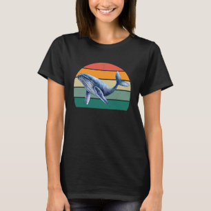 Camiseta Cetáceos Cinzas de Baleia Azul Orca Beluga, em Wha
