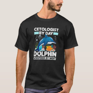 Camiseta Cetologista Golfinho Whisperer Whisperer Cetology