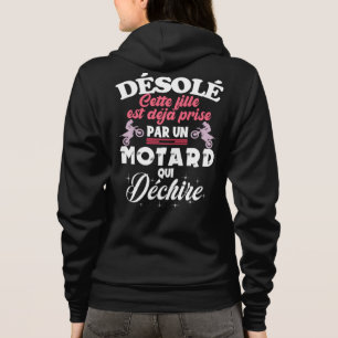 Camiseta Cette filet est déjà prize par motard qui déchire