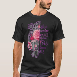 Camiseta Céu acima de mim terra abaixo de mim vida positiva