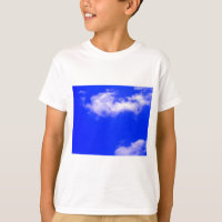 Céu Azul Claro e Nuvens Brancas