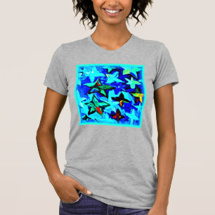 Camiseta Céu Azul da Noite Estrelada. Comprar Agora