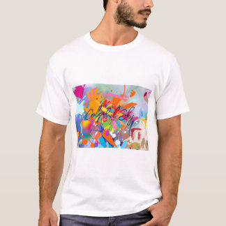 Camiseta Céu Colorido