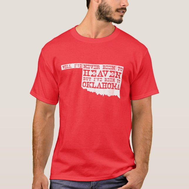 Camiseta Céu de Oklahoma (Frente)