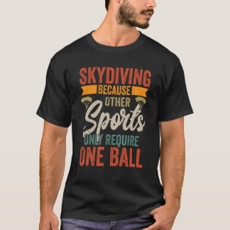 Camiseta Céu Divertido de Parapente Outros Esportes Só Prec