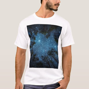 Camiseta Céu estrelado, Via Látea.