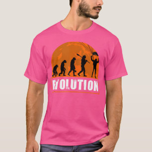 Camiseta Céu Mergulhando Engraçado Evolução Humana