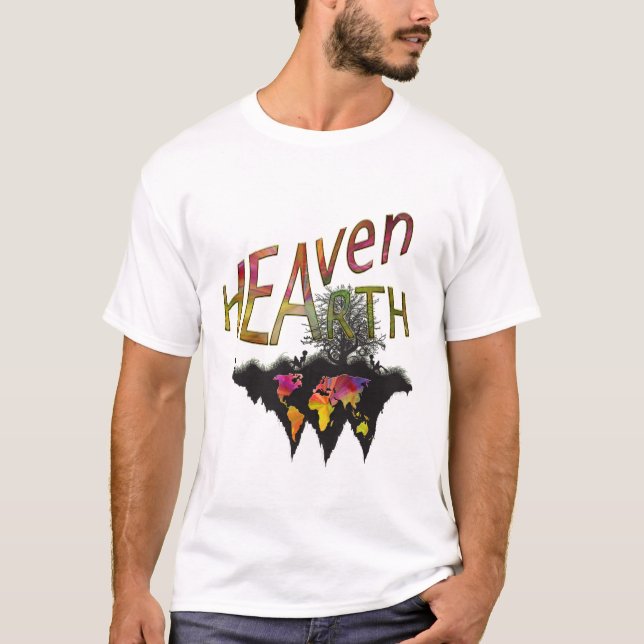 Camiseta Céu na Terra só brincando (Frente)