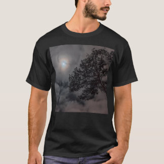 Camiseta Céu Noturno Com Lua