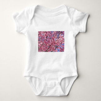 Camiseta Céu Rosa Flor de Cerejeira Sakura