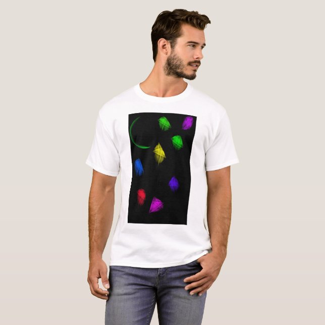 Camiseta Céus noturnos (Frente Completa)