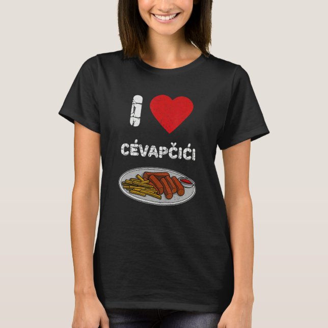 Camiseta Cevapcici Kebab Balkan cuisine 10 (Frente)