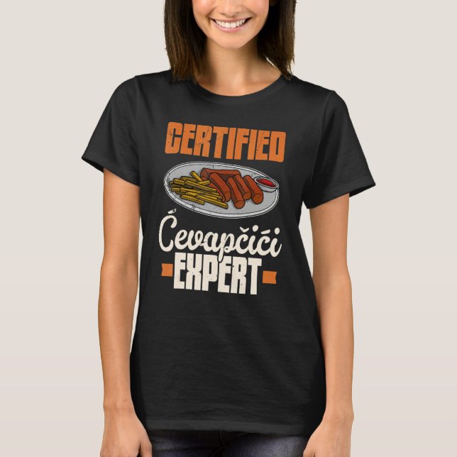 Camiseta Cevapcici Kebab Balkan cuisine 18 (Frente)
