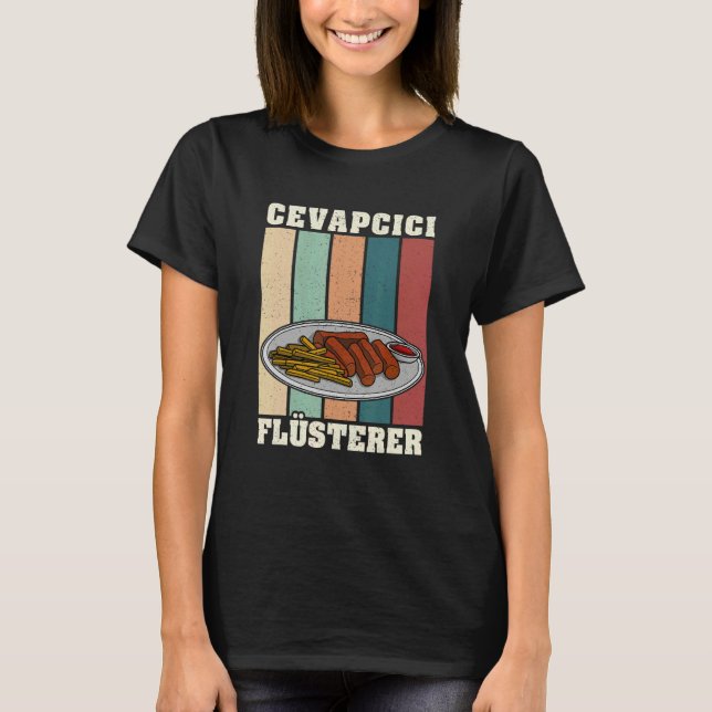 Camiseta Cevapcici Kebab Balkan cuisine 28 (Frente)