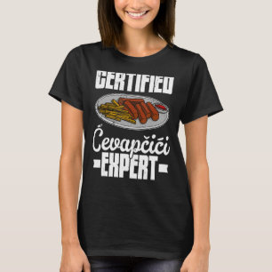 Camiseta Cevapcici Kebab cozinha balcânica 16