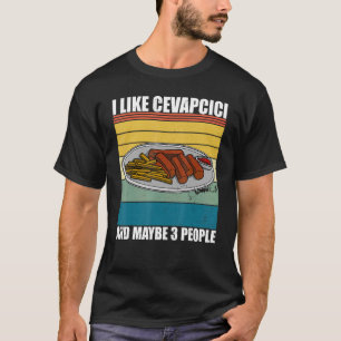 Camiseta Cevapcici Kebab cozinha balcânica 42