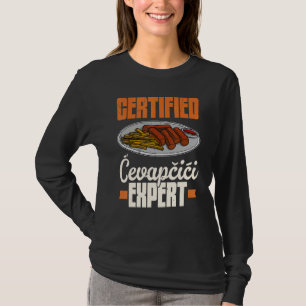 Camiseta Cevapcici Kebab culinária balcânica 18