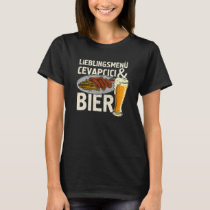 Camiseta Cevapcici Kebab culinária dos Balcãs