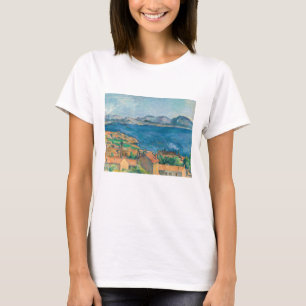 Camiseta Cezanne - Baía de Marselha, Vista de L'Estaque