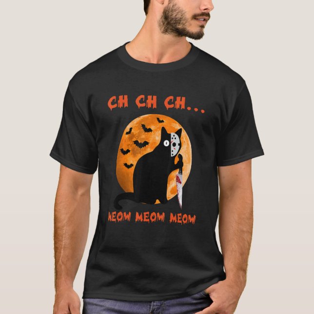 Camiseta Ch Ch Ch Meow Meow Meow (Frente)