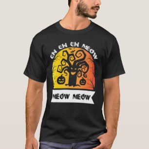Camiseta Ch Ch Ch Meow Meow Meow Scary Sexta Feira Figurina