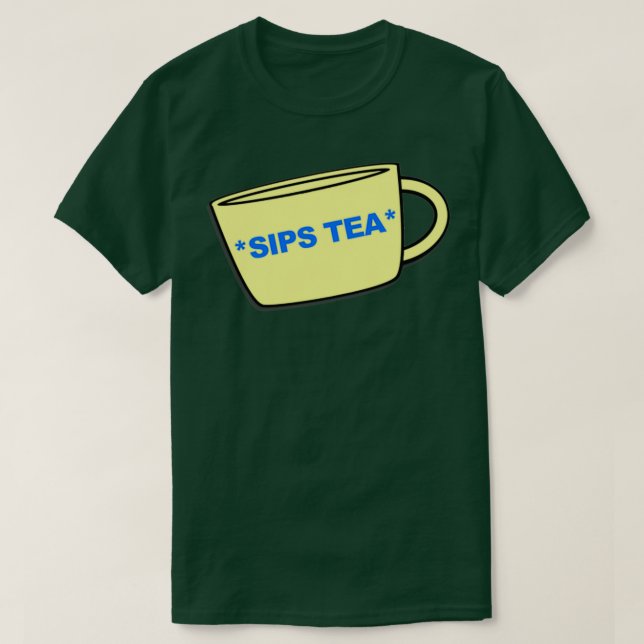 Camiseta Chá 11 Sips (Frente do Design)