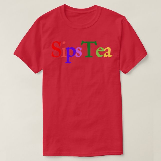 Camiseta Chá 7 (Frente do Design)