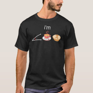 Camiseta chá agudo chá doce pi pi dia pi piada matemática