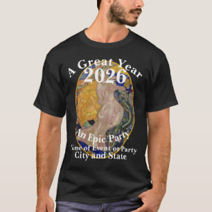 Camiseta Chá Brunch Almoço Pátio Jardim Festa 2024 Celebrar