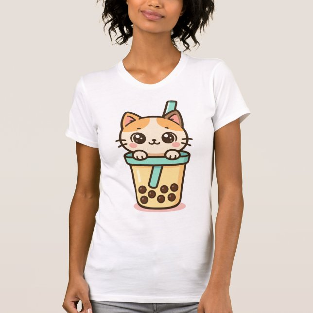 Camiseta Chá Cat (Frente)