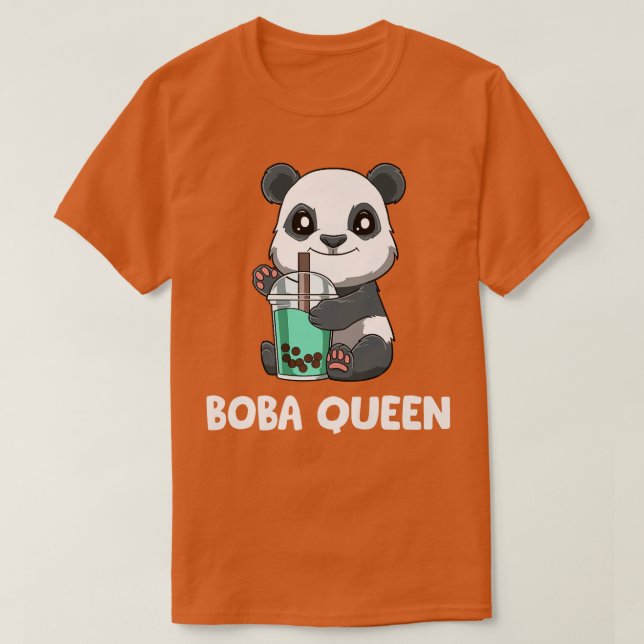 Camiseta Chá Chá Panda Boba Queen 767 (Frente do Design)