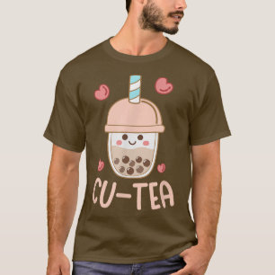 Camiseta Chá Cute Kawaii Boba Bubble Tea Toddler Boys Gi