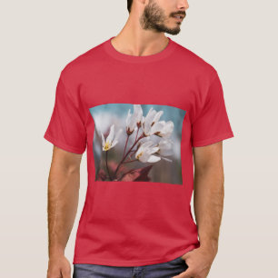 Camiseta Chá da Flor de Shadbush da Natureza
