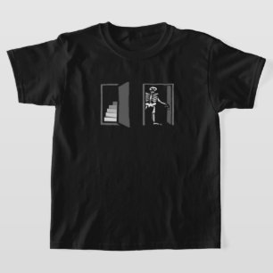 Camiseta Chá da porta do esqueleto [v2]