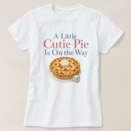 Camiseta Chá de Bebê A Little Cutie Pie