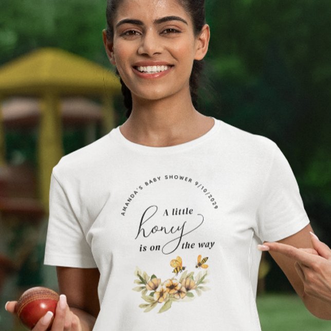 Camiseta Chá de Bebê Abelhinha (Criador carregado)