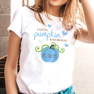 Camiseta Chá de Bebê do Pequeno Abobrinha Fofo