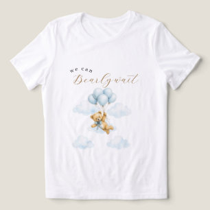 Camiseta Chá de Bebê Personalizado Menino Mal Podemos Esper