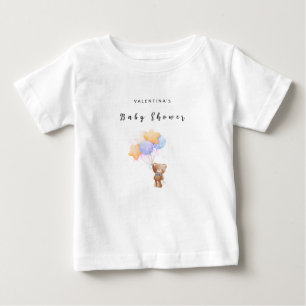 Camiseta Chá de Bebê Urso de Pelúcia