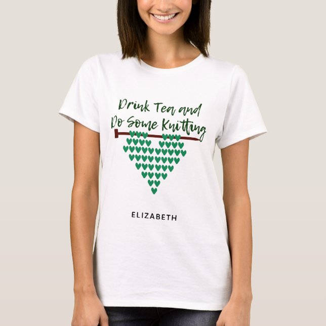 Camiseta Chá de Bebida Personalizado e Faça um pouco de Tri (Frente)