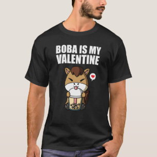 Camiseta Chá de Boba é Meu Cavalo do Dia dos Namorados Anti