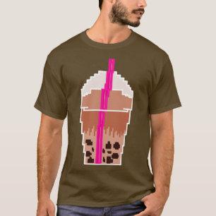 Camiseta Chá de Boba Milk Pixelado