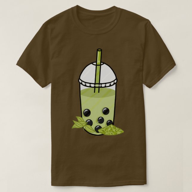 Camiseta Chá de bolha 7 (Frente do Design)