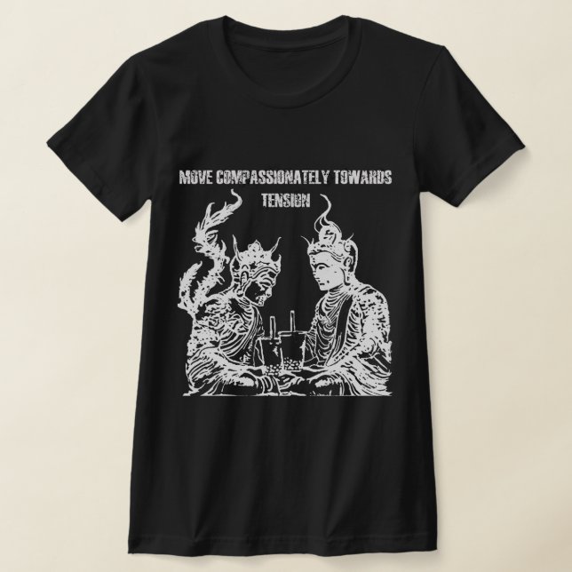Camiseta Chá de bolha com demônios (Postura )