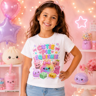 Camiseta Chá de Bolha Cutie Pie Squishie Cute Dumpling