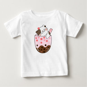 Camiseta Chá de Bolhas de Gato