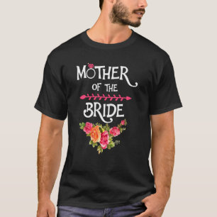 Camiseta Chá de casamento Para A Mãe Da Noiva Mãe Do Br